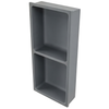 Niche shelf WALL-BOX Solid Duo Cemento Raw