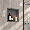 Niche shelf WALL-BOX Solid One Cemento Raw
