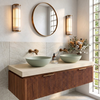 Washbasin TIERA Solid Surface Pistachio Cream
