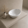 Balneo Loren 42 × 33 cm White Ceramic Countertop Washbasin