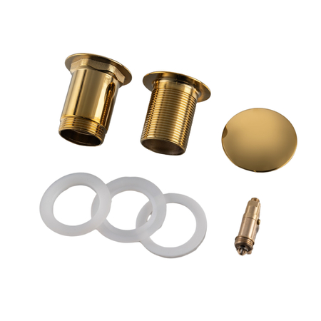 Basin plug brass Balneo Klik Klak C gold without overflow