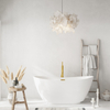 Balneo PARMA freestanding bathtub 170 x 72 cm, white acrylic with a stainless steel frame and 6 stabilizing legs, featuring an overflow and mirror gold drain