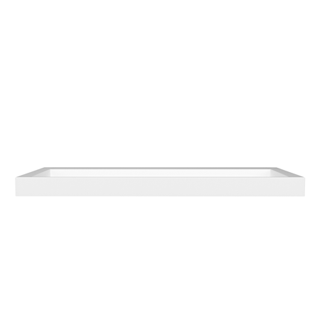 Umywalka VELORIA Solid Surface Coco White/Biała z odpływem liniowym 120 cm