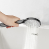 Balneo Cascade shower head model 3 gun metal