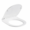White soft-close toilet seat for Balneo LUNA and LUXA toilet bowls
