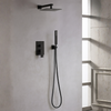 Balneo Cascade shower mixer set of 3 black