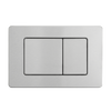 Flush button for TOILET Balneo Axo inox made of stainless steel brushed