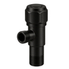 Zawór kątowy z głowicą ceramiczną model 2 BLACK 1/2 x 3/8