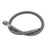 Connection hose for Balneo PEX faucets in gray braid 3/8" x M10 30 cm