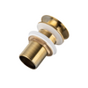Basin plug brass Balneo Klik Klak A gold without overflow