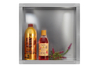 Balneo Wall Box No rim Inox 30 x 30 x 7 cm brushed stainless steel recessed shelf without collar
