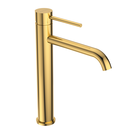 CASCADE washbasin faucet model 2 SHINY GOLD