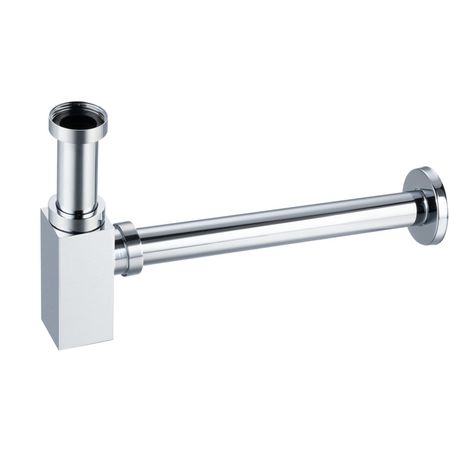 Trap basin brass Balneo chrome square