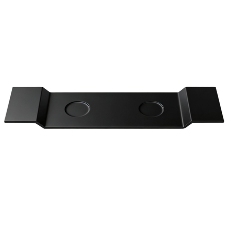 Półka na wannę VANO Solid Surface Carbon Black
