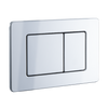 Flush button for TOILET Balneo Axo chrome made of stainless steel