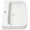 Umywalka BELORIA Solid Surface Coco White