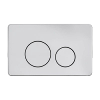 Flush button for TOILET Balneo Oxo satin