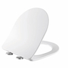 White soft-close toilet seat for Balneo LUNA and LUXA toilet bowls