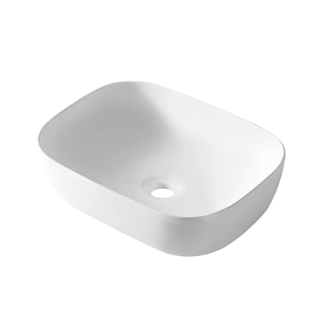 Balneo Viona 47 x 33 cm White Ceramic Countertop Basin