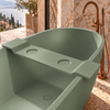 Półka na wannę VANO Solid Surface Pistachio Cream