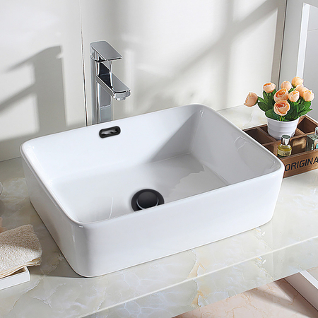 Korek umywalkowy mosiężny Balneo Klik Klak C czarny z przelewem