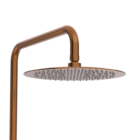 Balneo Cascade shower mixer set 1 copper