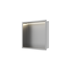 WALL-BOX ONE - INOX z LED - 30x30x10 cm
