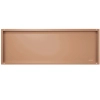 Balneo Wall Box No rim Copper 90 x 30 x 10 cm copper stainless steel recessed shelf without collar