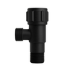 Model 2 BLACK 1/2 x 3/8 angle plug valve
