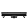 Linear drain wall-mounted Balneo In-Drain NEXT 2in1 80 cm black double-sided