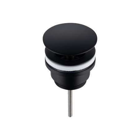 Basin plug brass Balneo Klik Klak D black universal