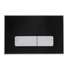 Flush button for TOILET Balneo Ixo black acrylic