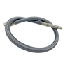 Connection hose for Balneo PEX faucets in gray braid 3/8" x M10 40 cm