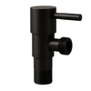 Zawór kątowy z głowicą ceramiczną model 1 BLACK 1/2 x 1/2