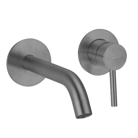 Balneo Cascade washbasin faucet model 3 gun metal