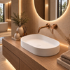 Washbasin ETERIA Solid Surface Coco White
