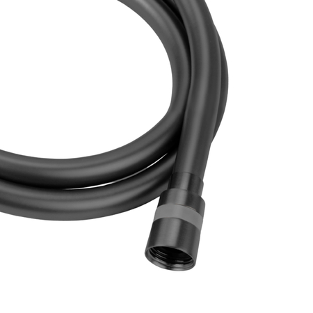 Wąż prysznicowy PVC Balneo Cascade gun metal