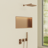 Balneo Wall Box LED Recessed Shelf Copper 60 x 30 x 10 cm