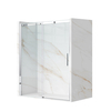 Door shower sliding Balneo Porta – Chrome 120 cm