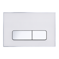 Przycisk spłukujący do WC Balneo Ixo biały akrylowy