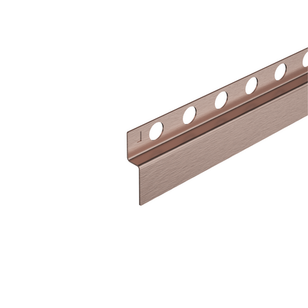 Listwa spadkowa Balneo miedziana przyścienna lewa 120 cm