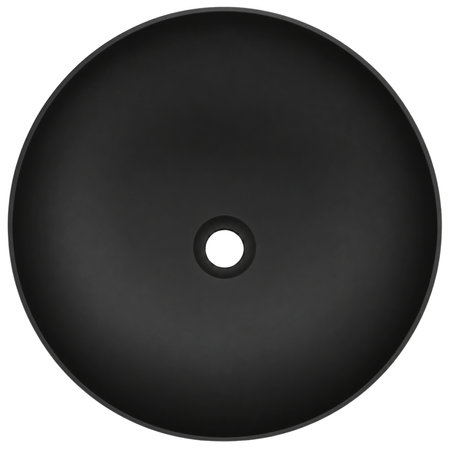 Washbasin TIERA Solid Surface Carbon Black