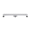 Decor Inox Odpływ liniowy z panelem dekoracyjnym Moon, 90 cm