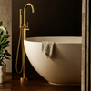 Balneo Cascade bath faucet model 2 shiny gold