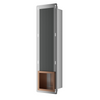 Balneo Wall Box Paper 3 Copper – Built-In Stainless Steel Paper Shelf & Storage