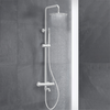 Balneo Cascade shower mixer set 1 inox