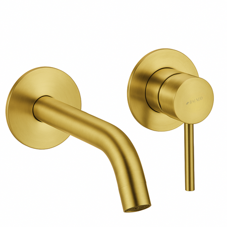 Balneo Cascade washbasin faucet model 3 gold