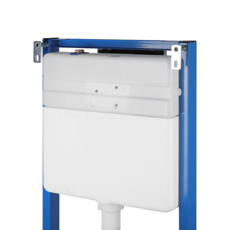 Balneo concealed WC set Fix-Frame Slim Next frame with white Luxa Tornado WC bowl