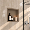 Niche shelf WALL-BOX Solid One Mocca Mousse