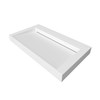 Umywalka VELORIA Solid Surface Coco White/Biała z odpływem liniowym 80 cm